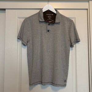 Toad&Co Gray Polo Shirt